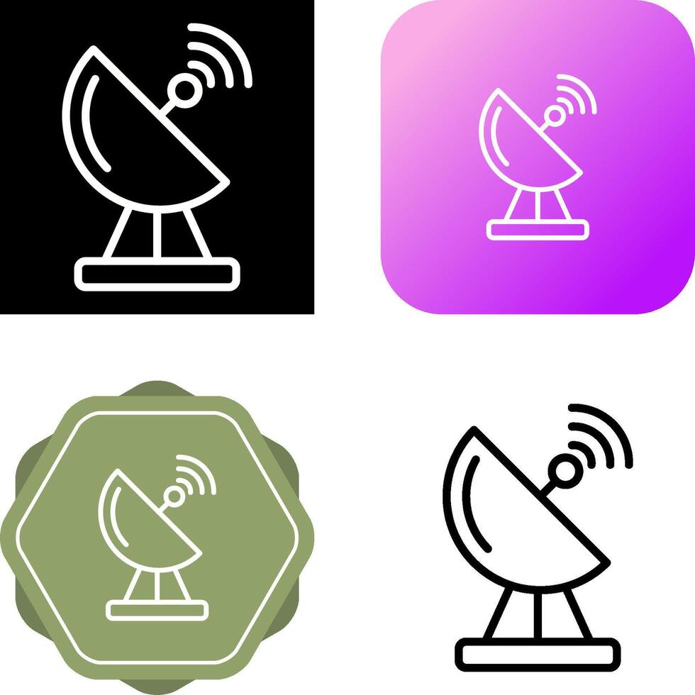 radar vector pictogram