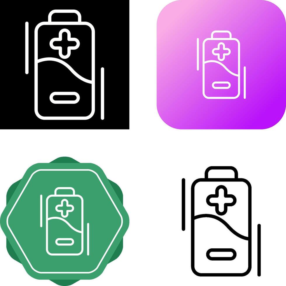 batterij vector pictogram