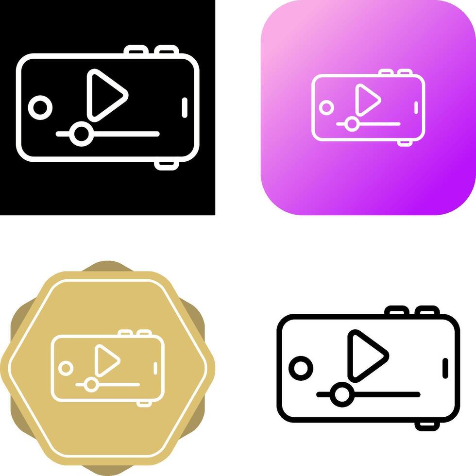 video vector icoon