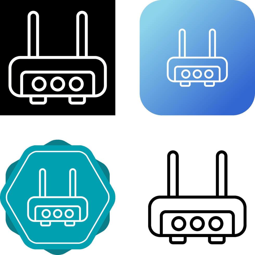 router vector pictogram