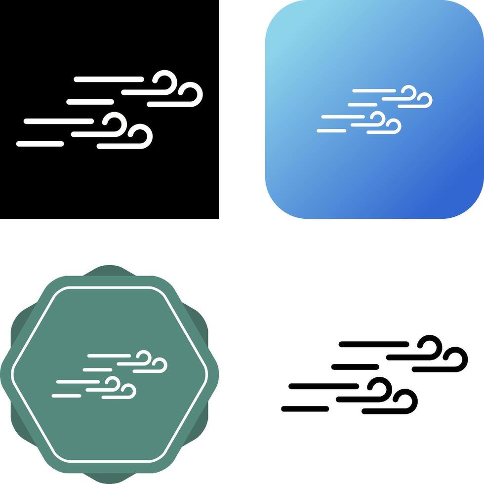 wind vector pictogram