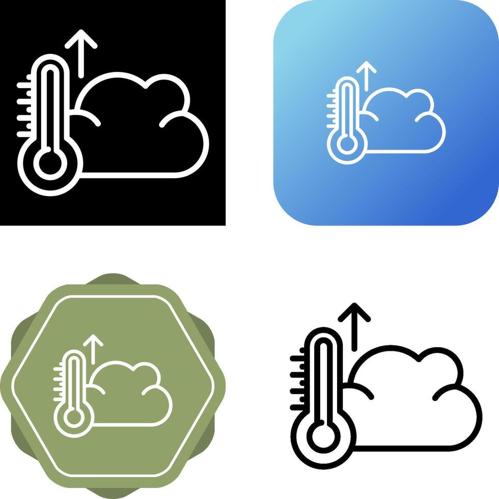 wolk vector pictogram