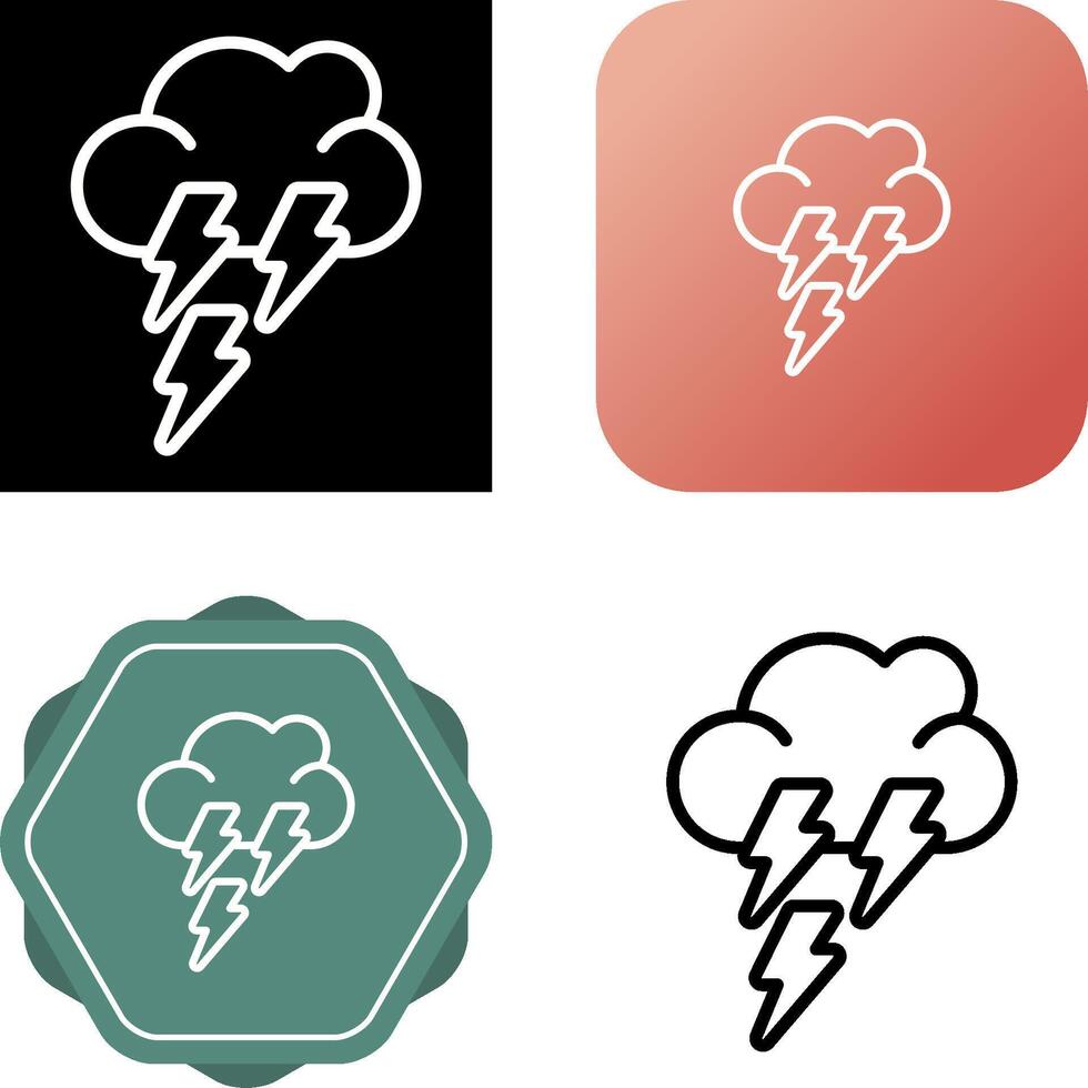 wolk vector pictogram