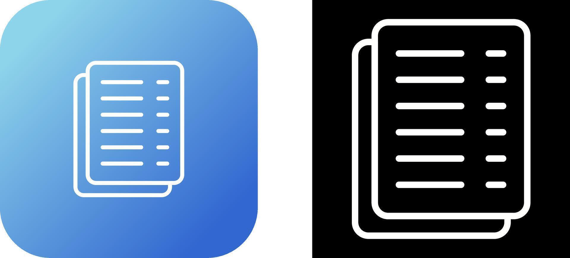 document vector pictogram