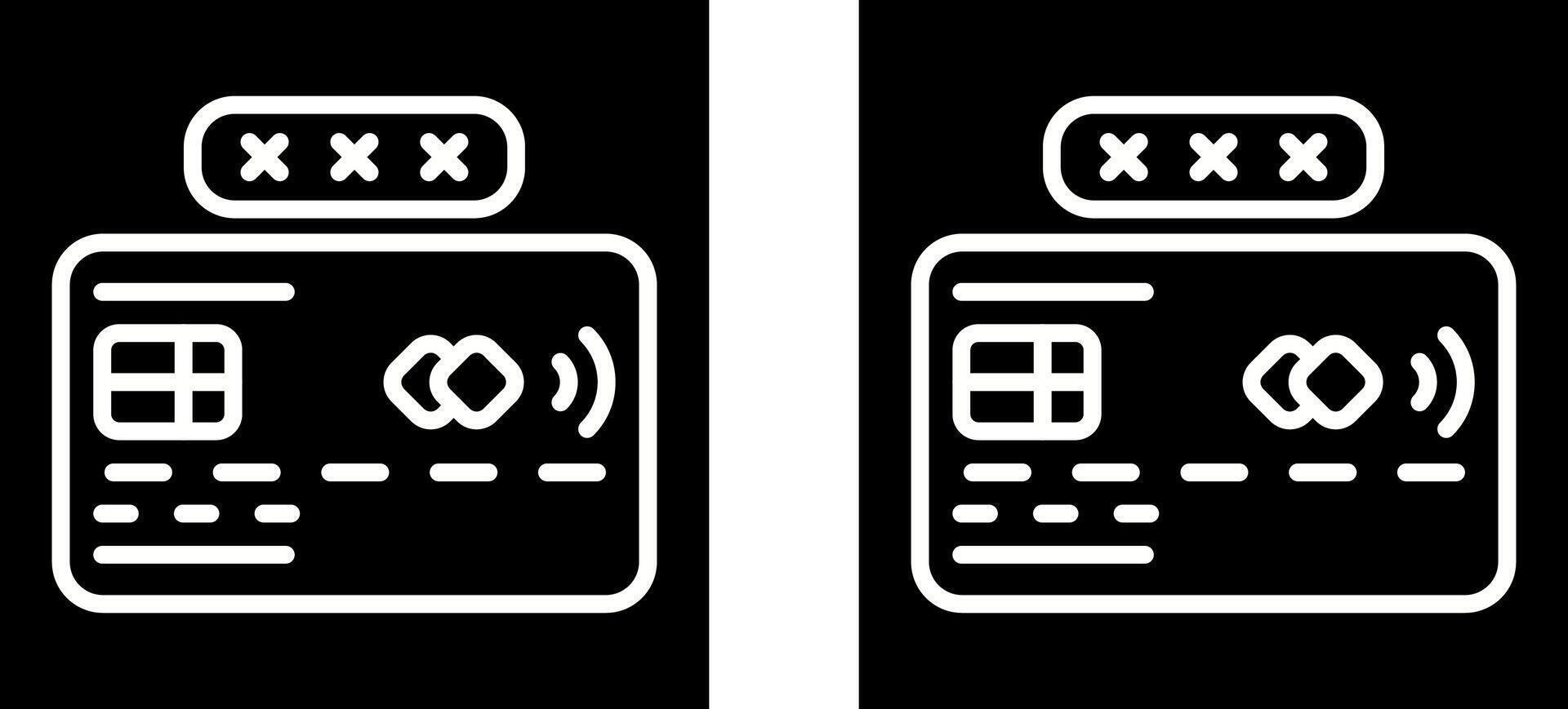 creditcard vector pictogram