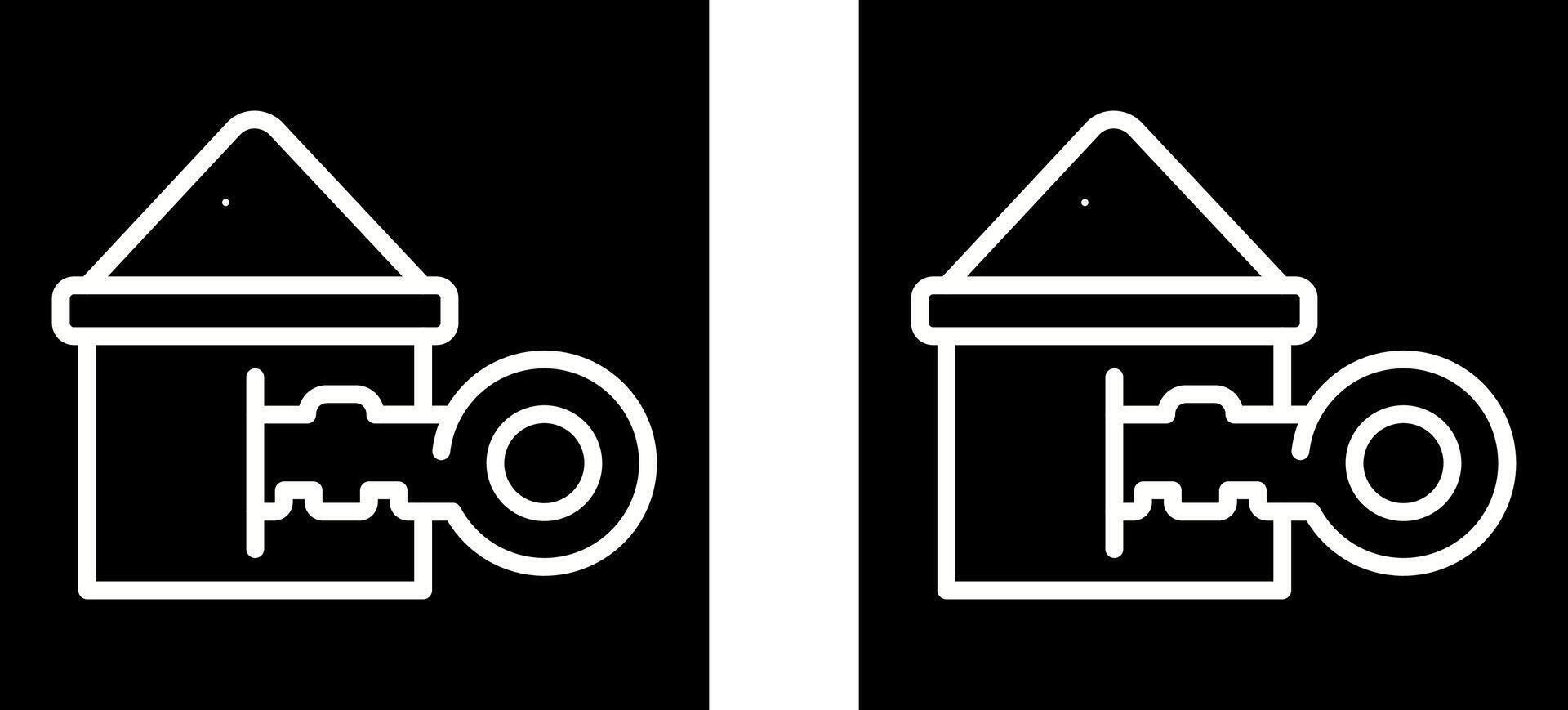 huis vector pictogram