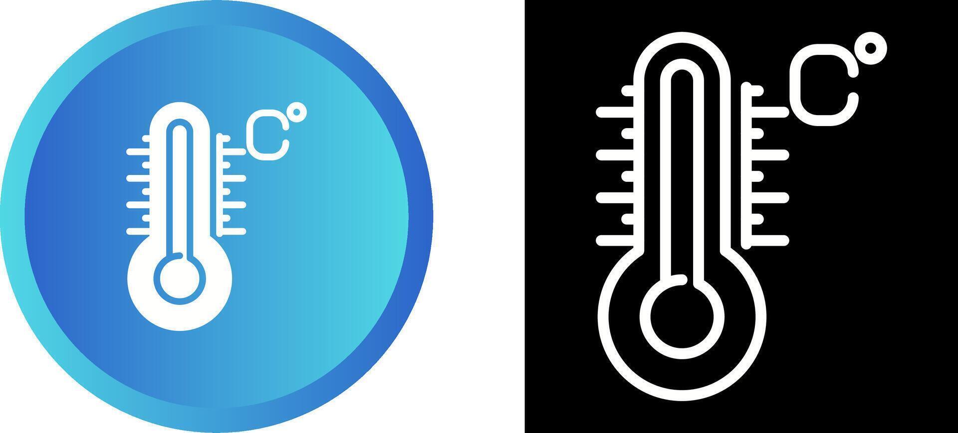 temperatuur vector icoon