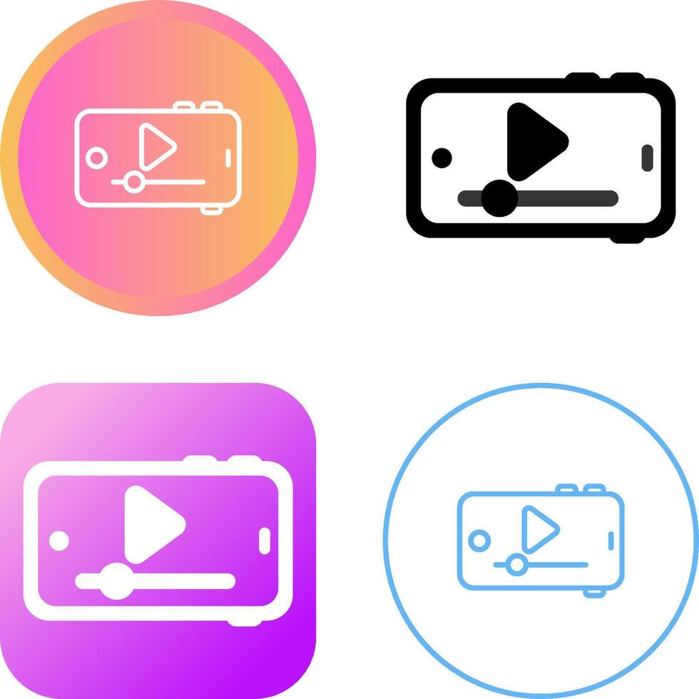 video vector icoon