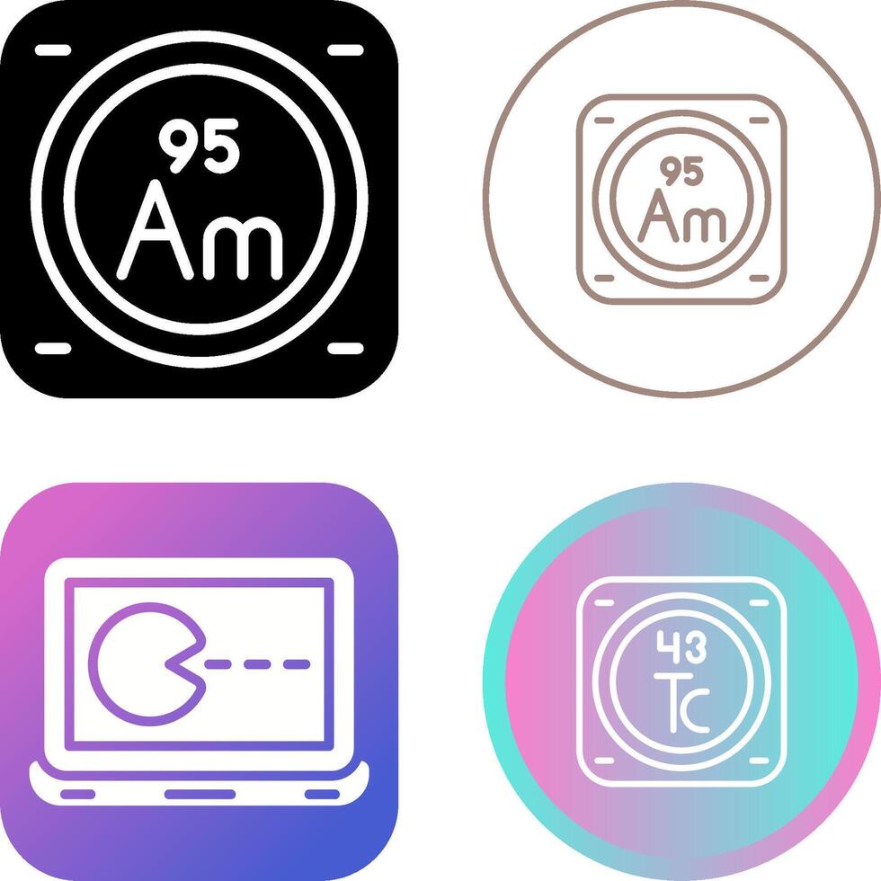 chemisch element vector icoon