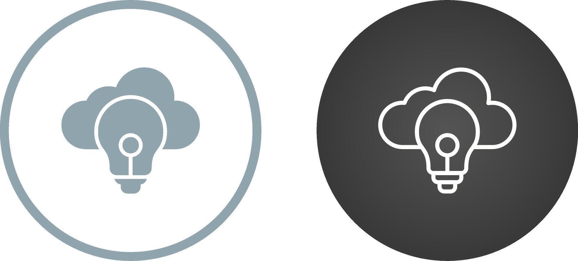 wolk strategie vector icoon