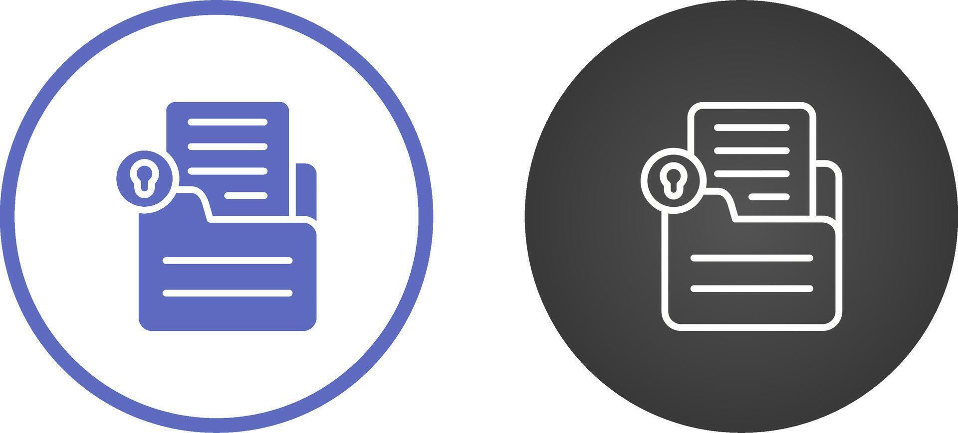 document slot vector icoon