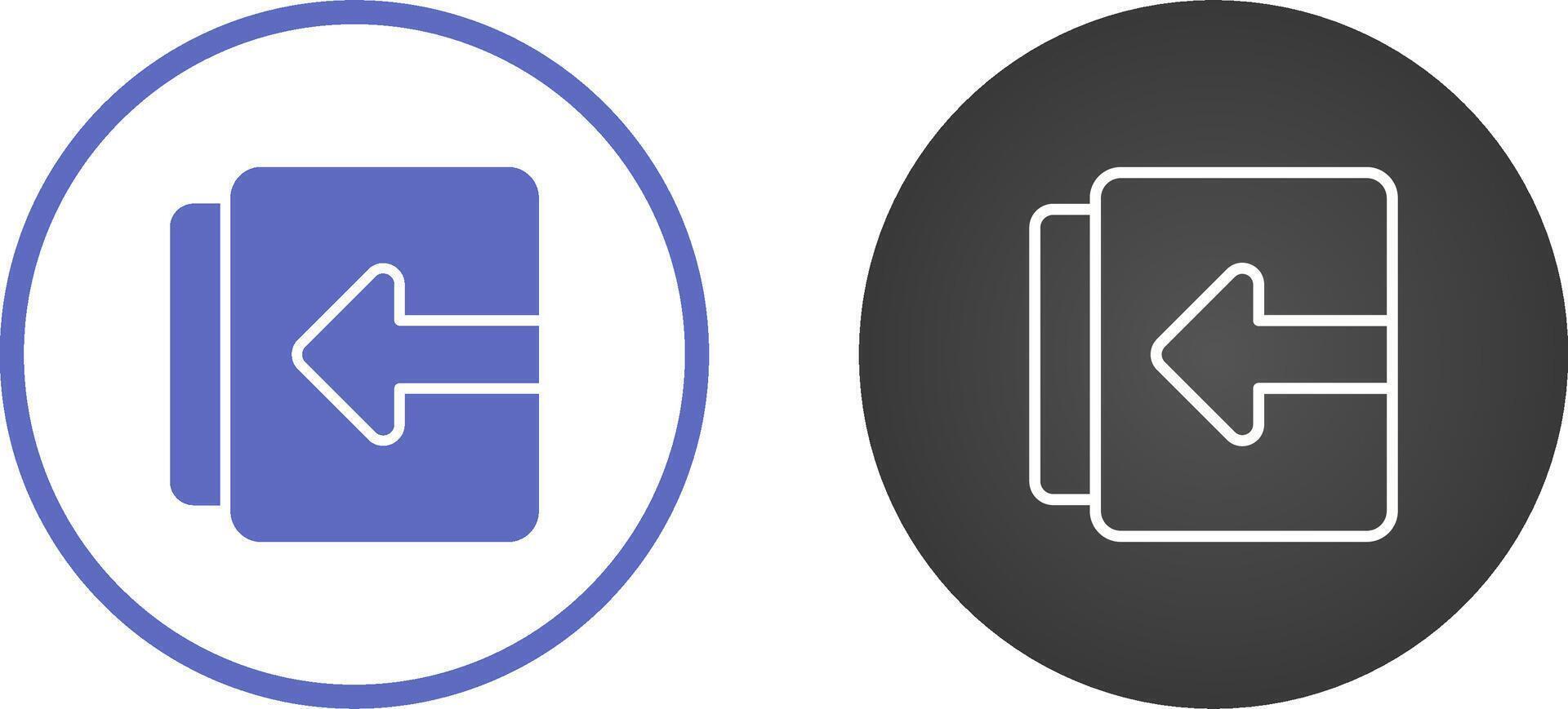 document importeren vector icoon