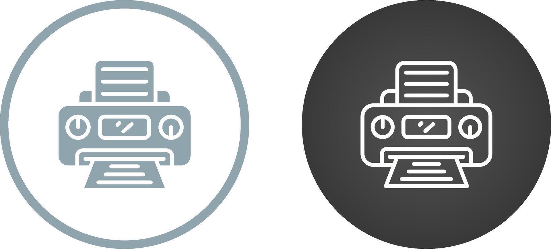 printer vector pictogram