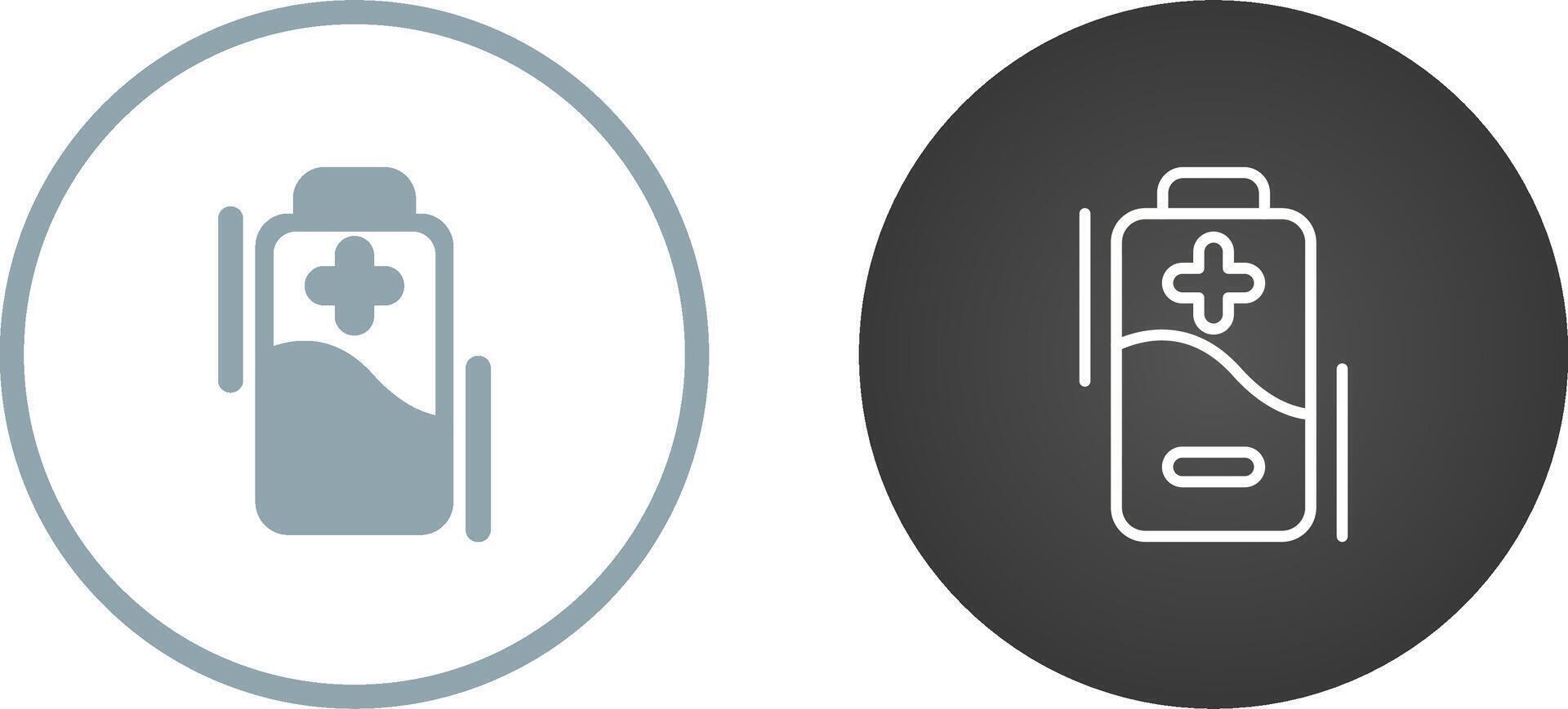 batterij vector pictogram