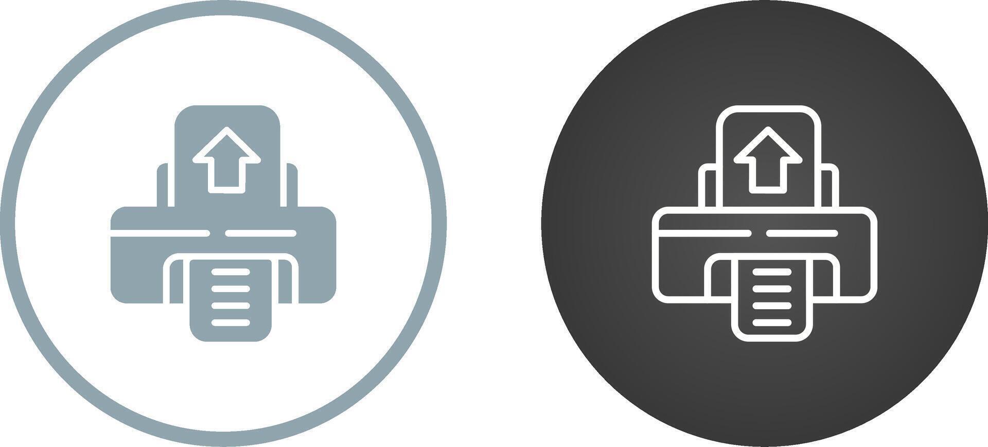 printer vector pictogram