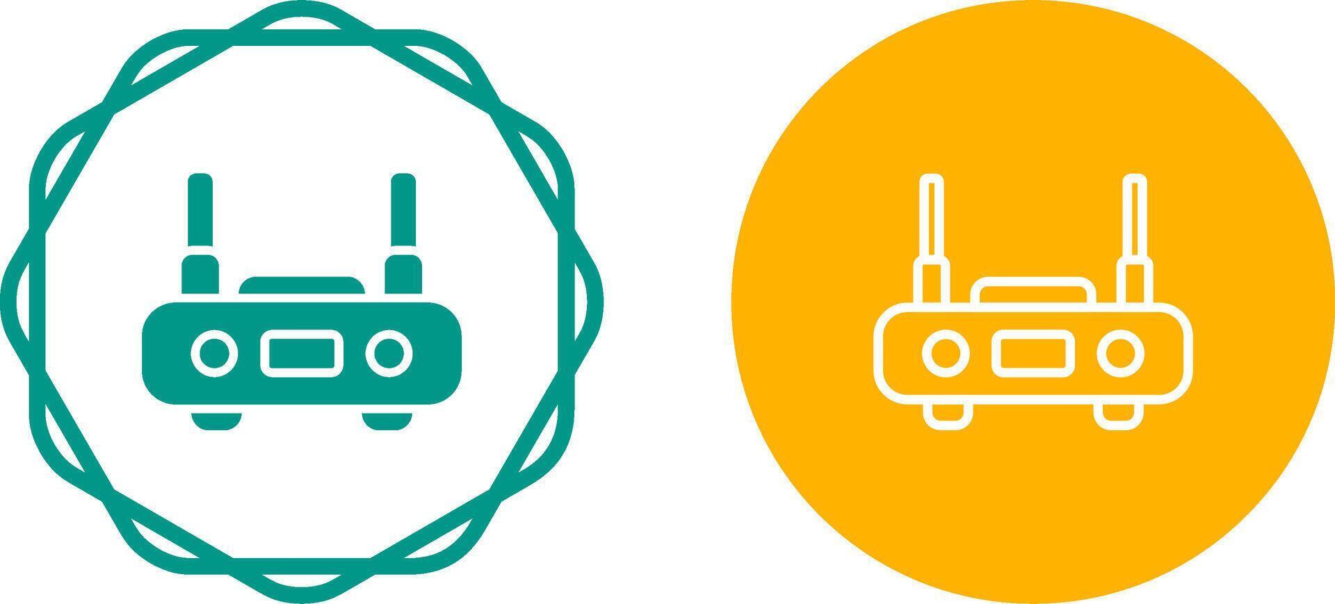 router vector pictogram