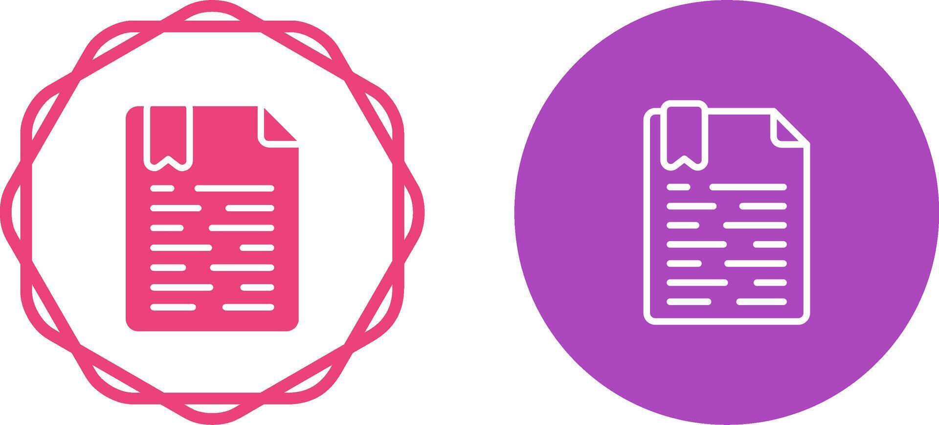 document vector pictogram