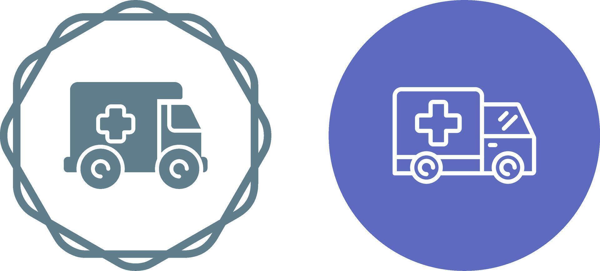 ambulance vector pictogram