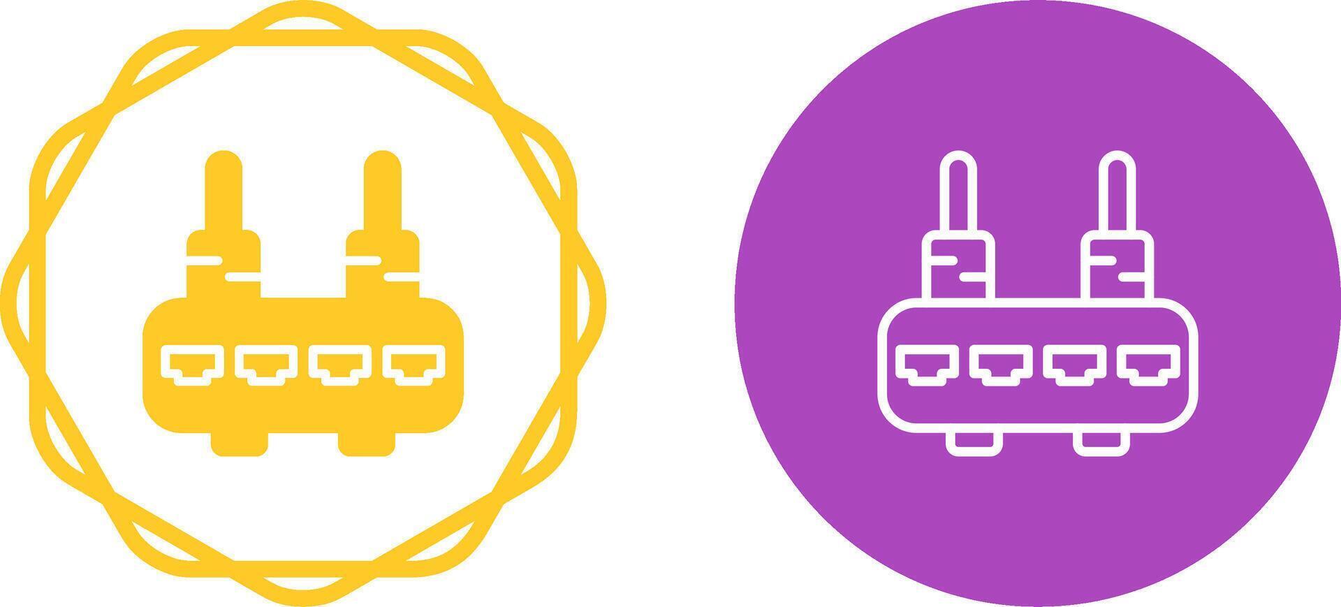 router vector pictogram