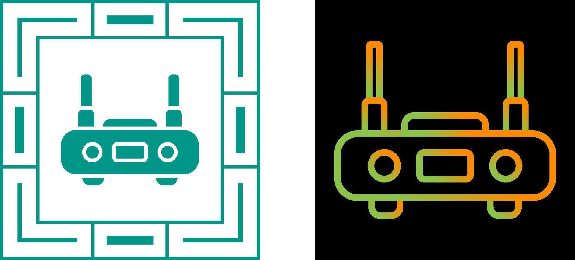 router vector pictogram