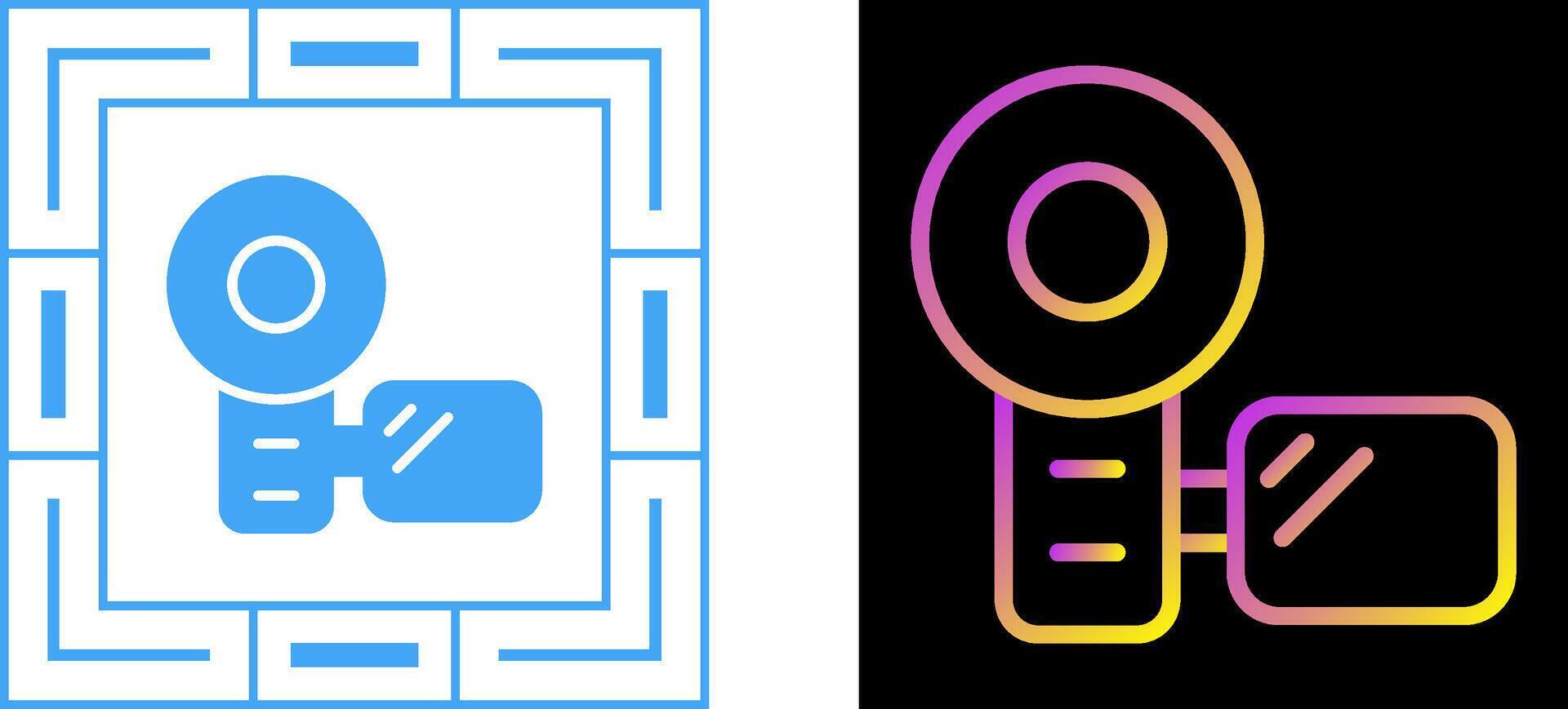 videocamera vector pictogram