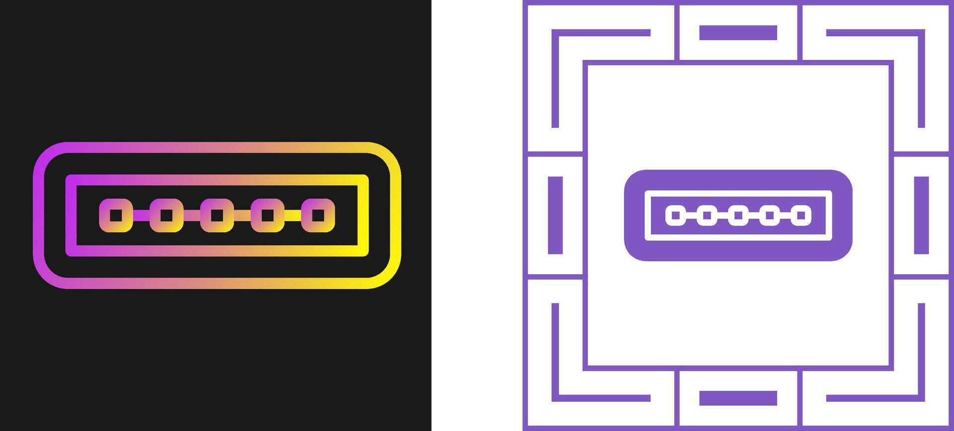 usb vector pictogram