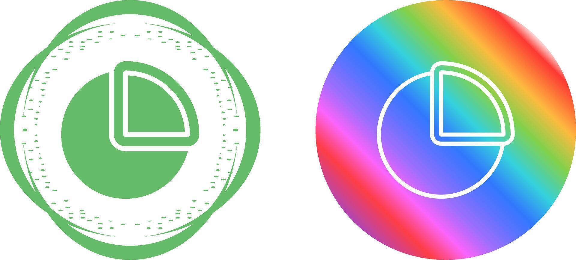 cirkeldiagram vector pictogram