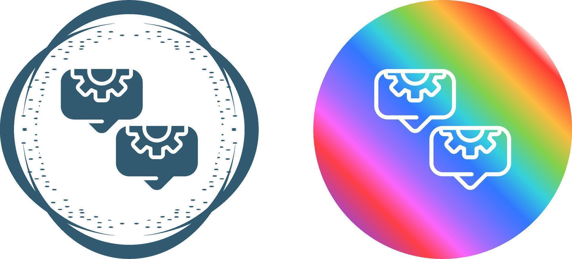 toespraak bubble vector icon