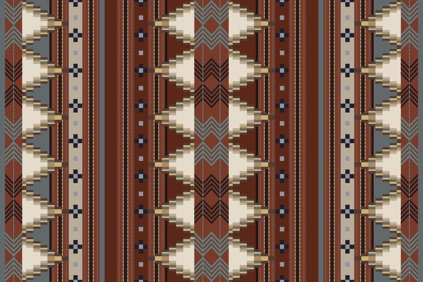 Navajo tribal vector naadloos patroon. inheems Amerikaans ornament. etnisch zuiden western decor stijl. boho meetkundig ornament. vector naadloos patroon. Mexicaans deken, tapijt. geweven tapijt illustratie.