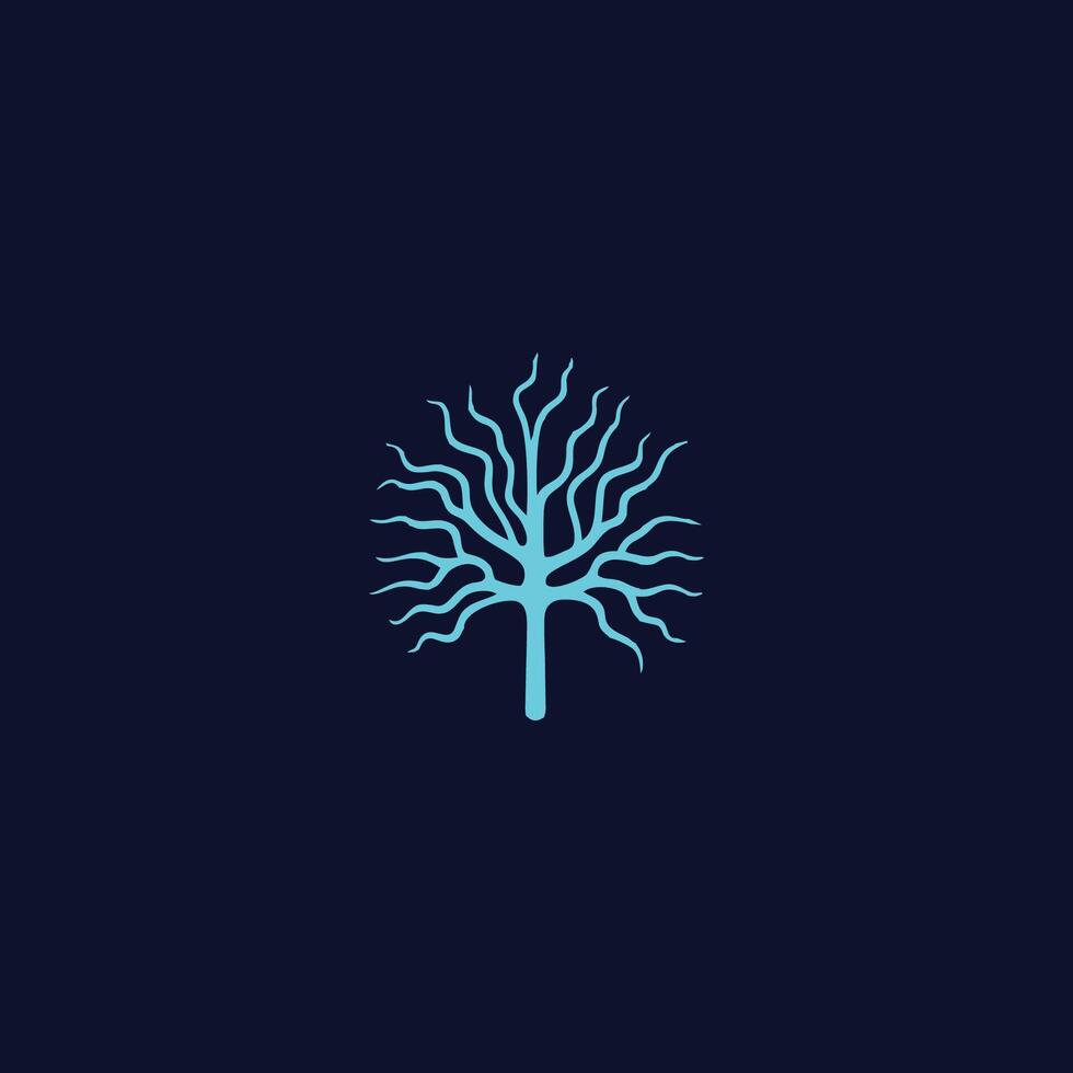 ai gegenereerd menselijk neuron logo ontwerp, symbool vector