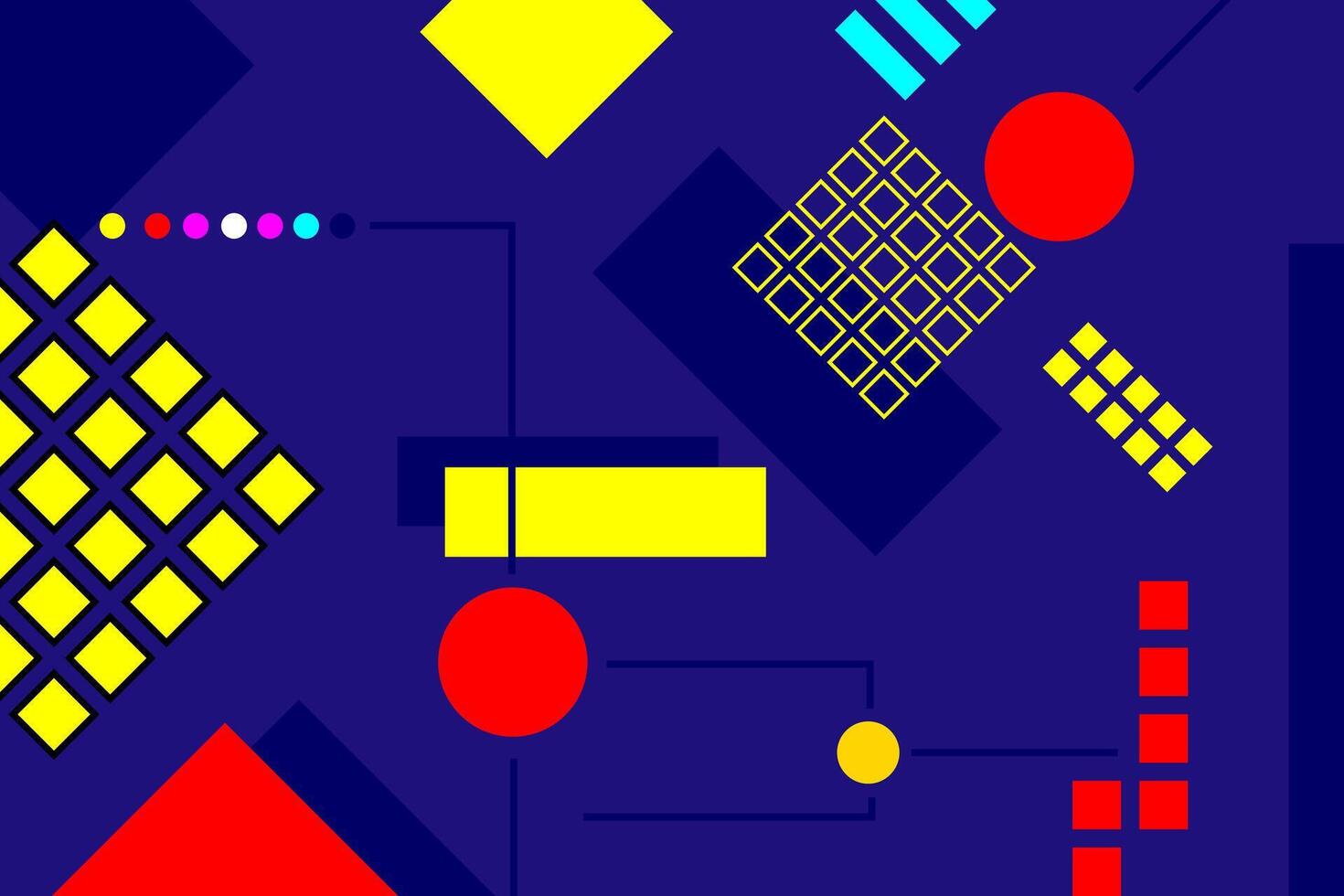 abstract Memphis meetkundig patroon helling vorm achtergrond sjabloon vector