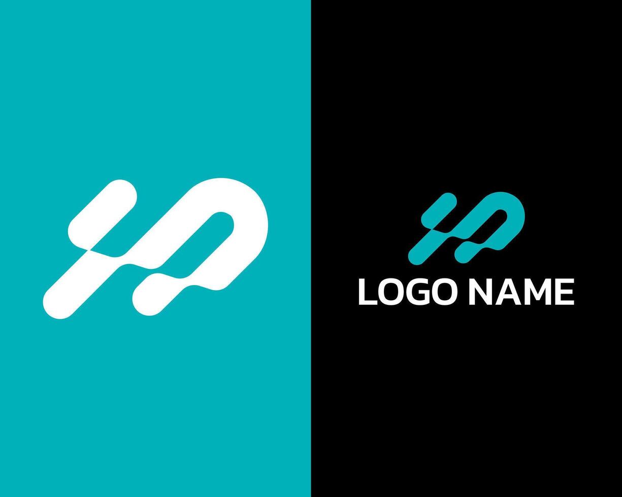 brief ons technologie bedrijf logo ontwerp vector