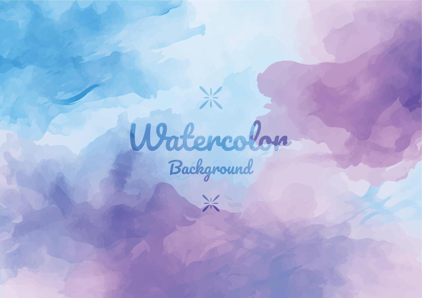 elegant Purper waterverf achtergrond vector