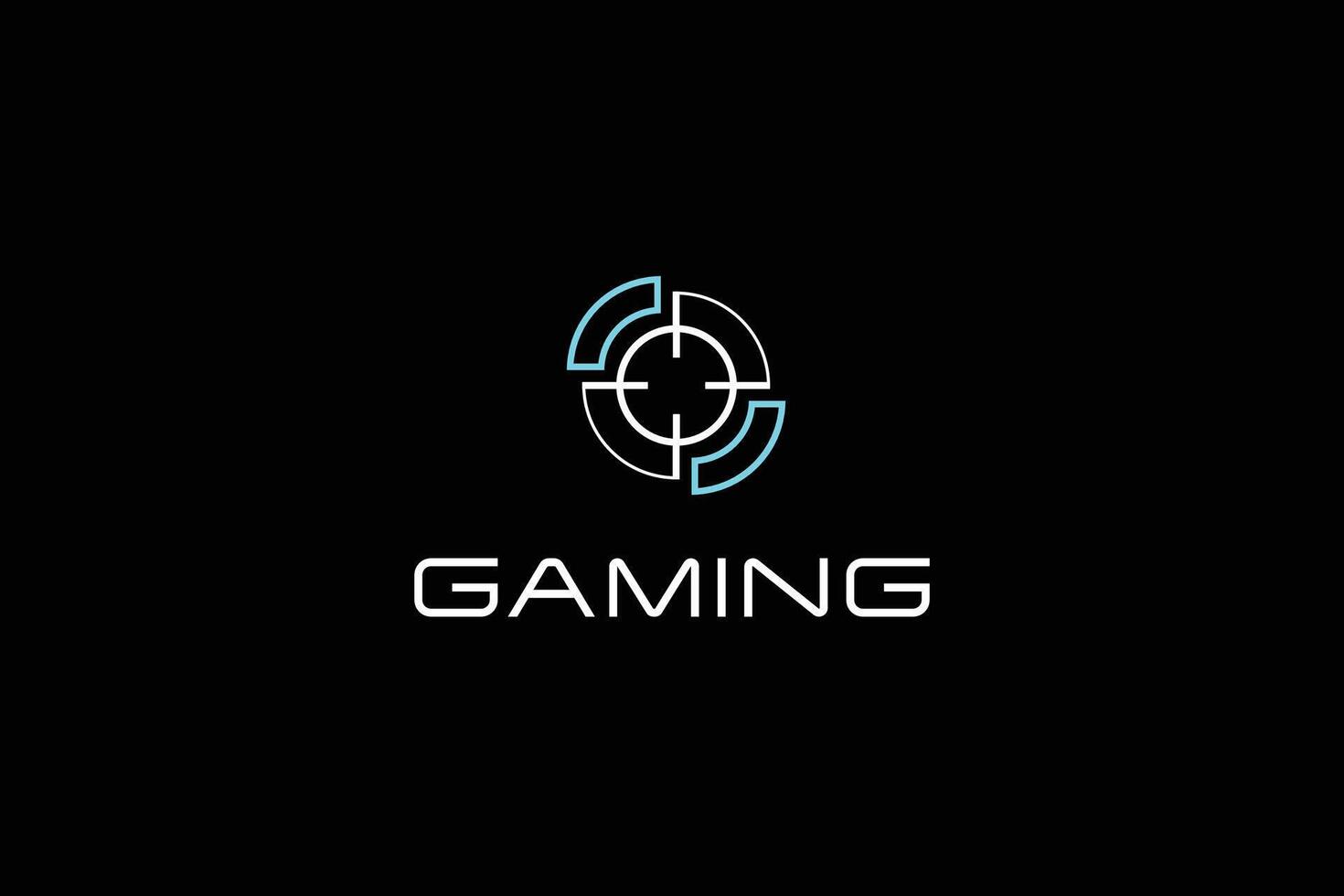 modern gaming logo vector