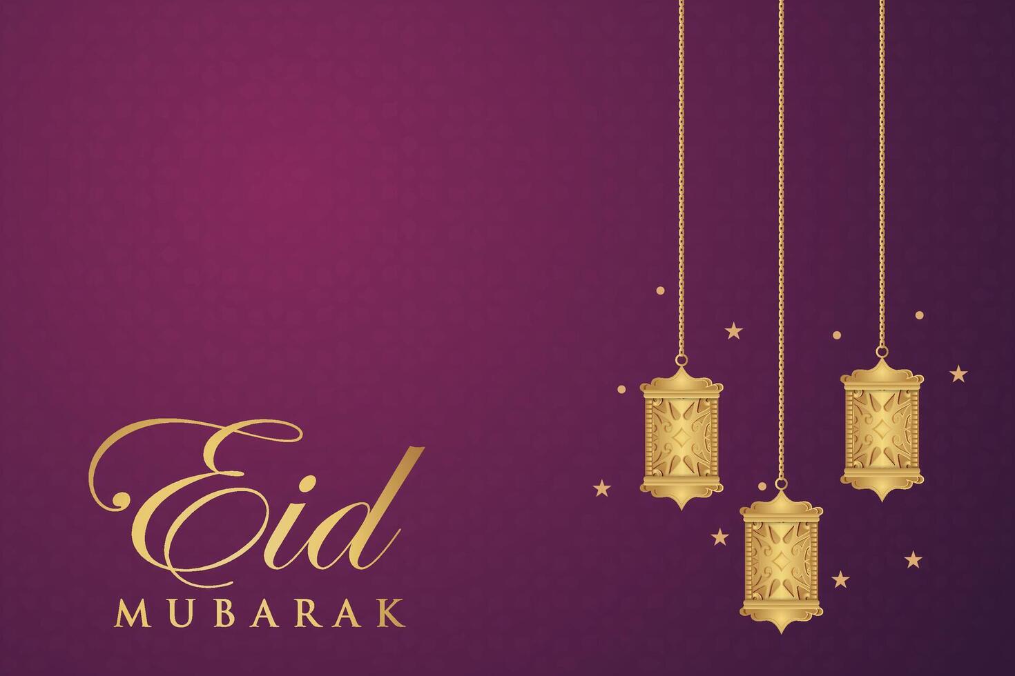 luxueus eid al fitr, Ramadhan vakantie decoratie groet kaart vector