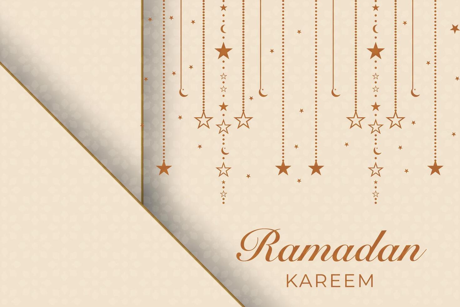 luxueus eid al fitr, Ramadhan vakantie decoratie groet kaart vector