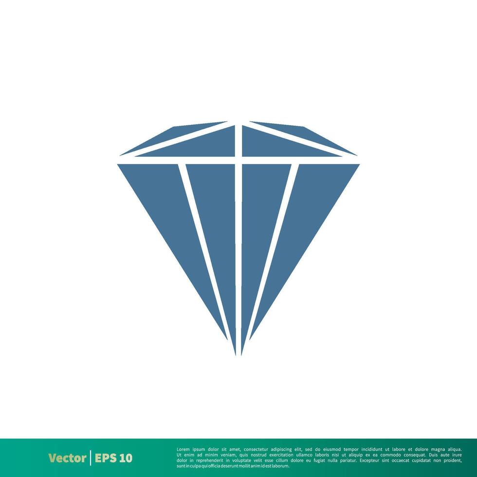 diamant icoon vector logo sjabloon illustratie ontwerp. vector eps 10.