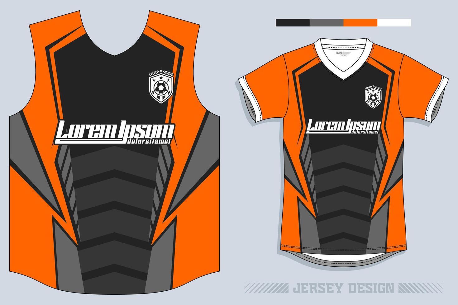 sport- Jersey en t-shirt sjabloon sport- Jersey ontwerp vector. sport- ontwerp voor Amerikaans voetbal, racen, gaming Jersey. vector. pro vector