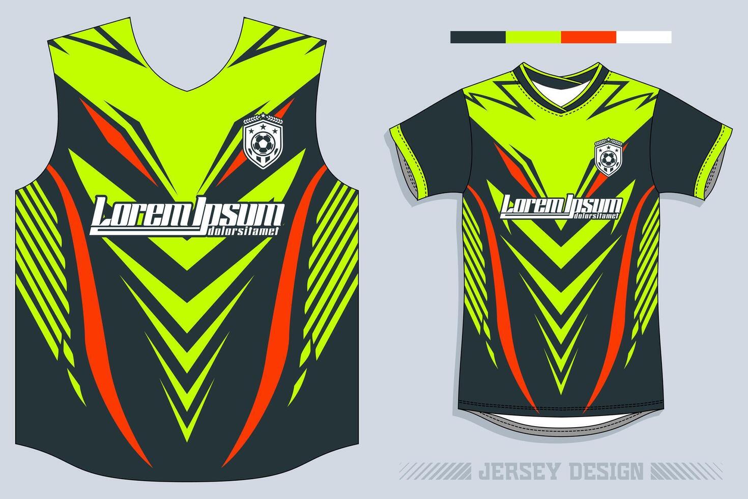 sport- Jersey en t-shirt sjabloon sport- Jersey ontwerp vector. sport- ontwerp voor Amerikaans voetbal, racen, gaming Jersey. vector. pro vector