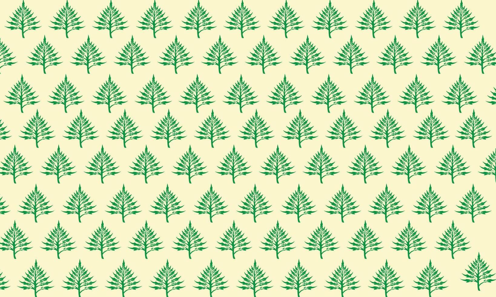 patroon met boom blad omhulsel papier ontwerp, natuurlijk decoraties, groen bomen modern Woud, wit achtergrond schoonheid geschenk pak vector