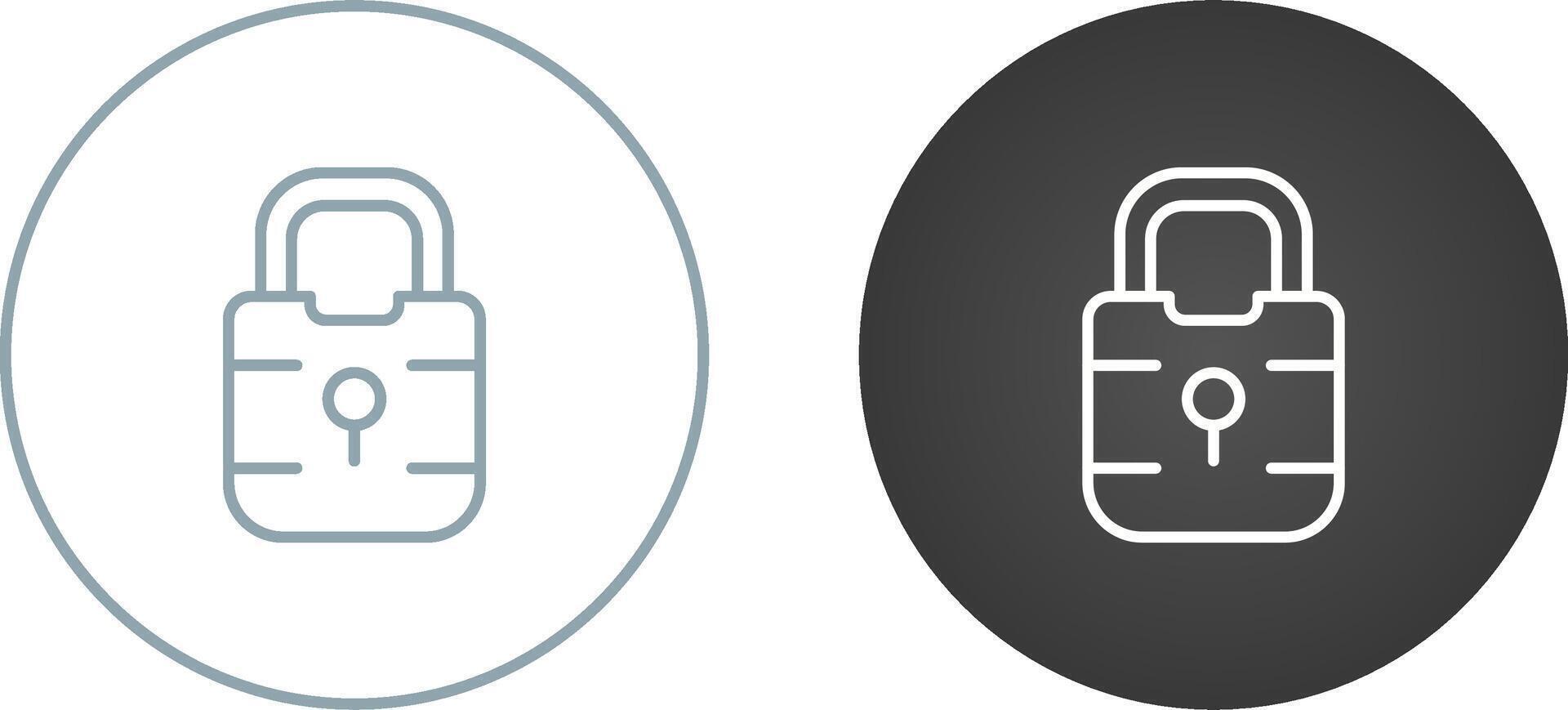 hangslot vector pictogram