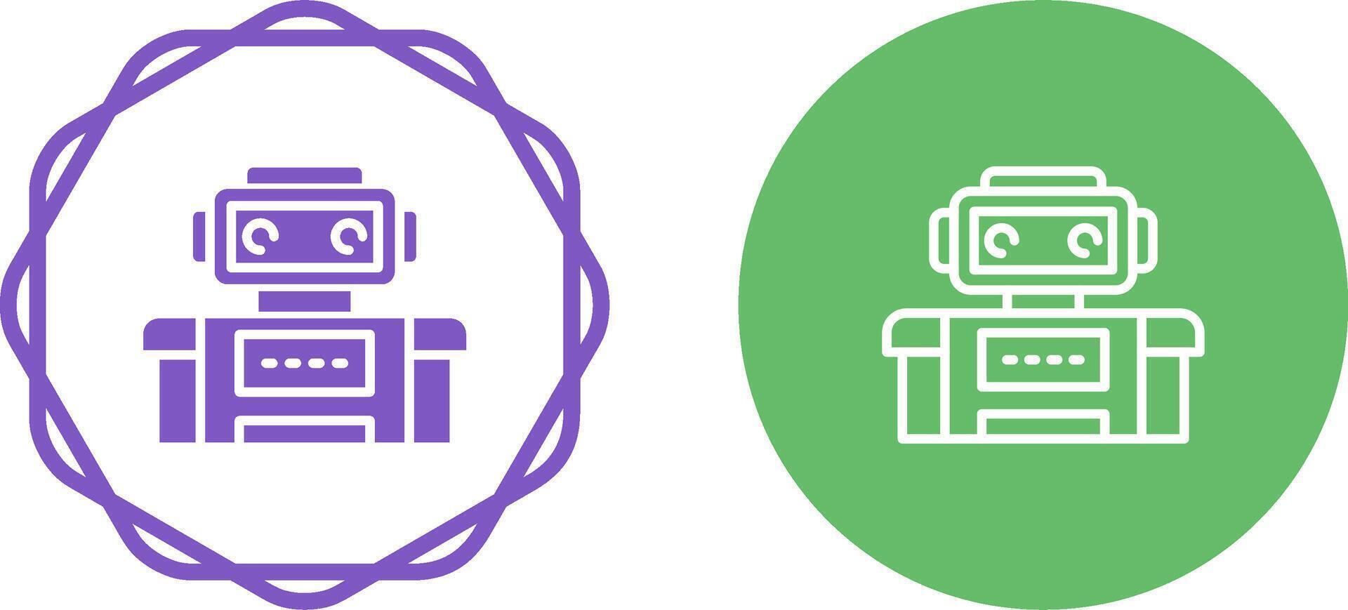 robot vector pictogram