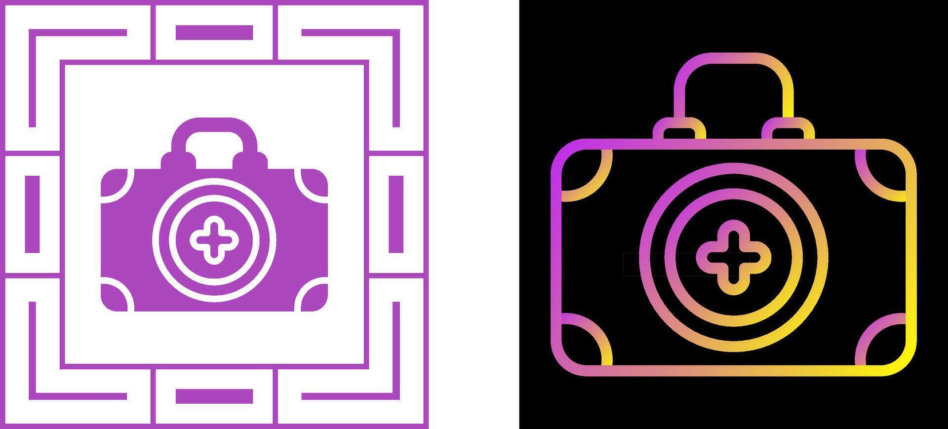 EHBO-kit vector icon