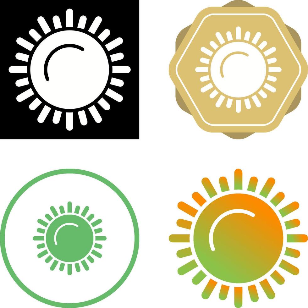 zon vector pictogram