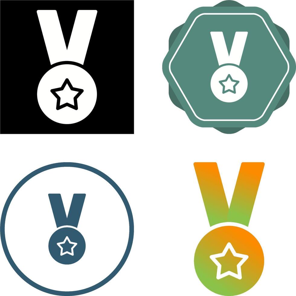 medaille vector pictogram