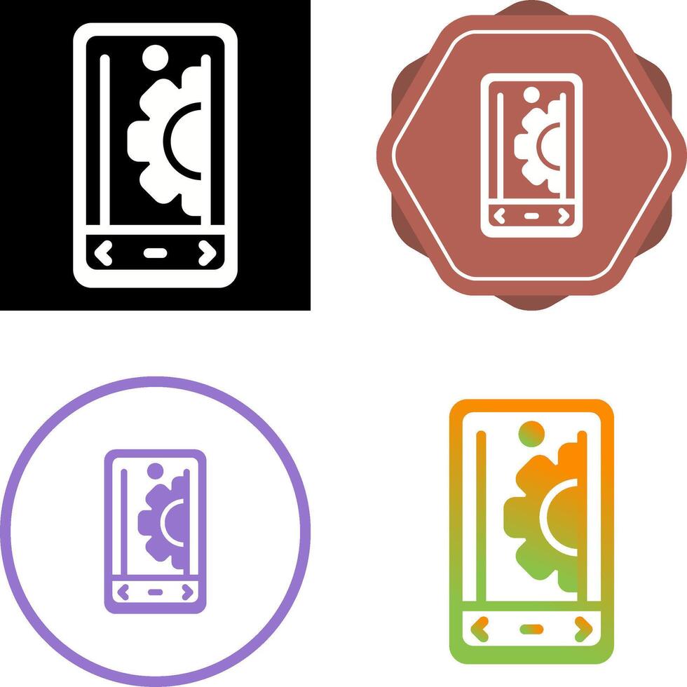 smartphone vector icoon