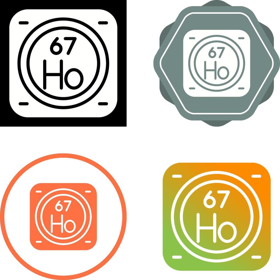 chemisch element vector icoon