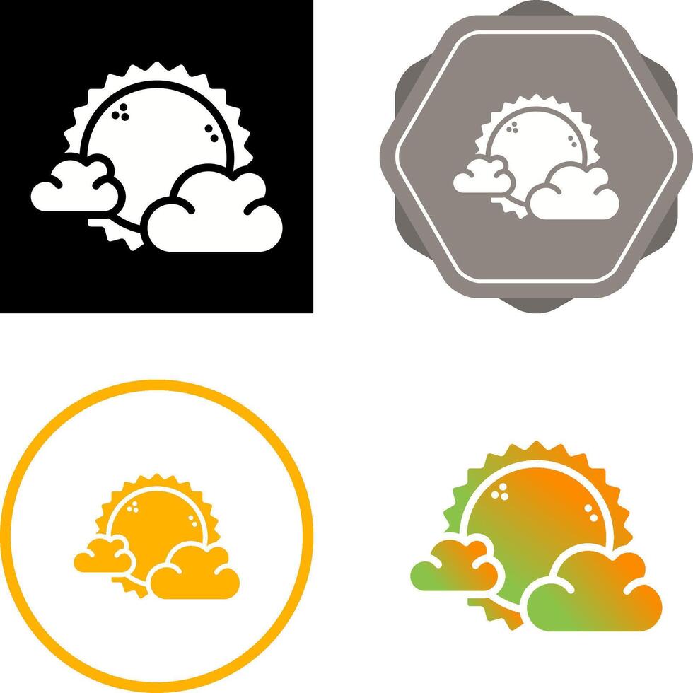 wolk vector pictogram