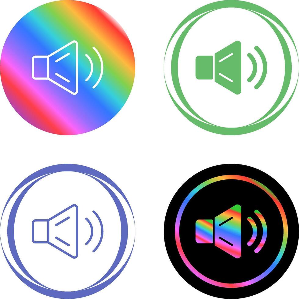 volume vector pictogram