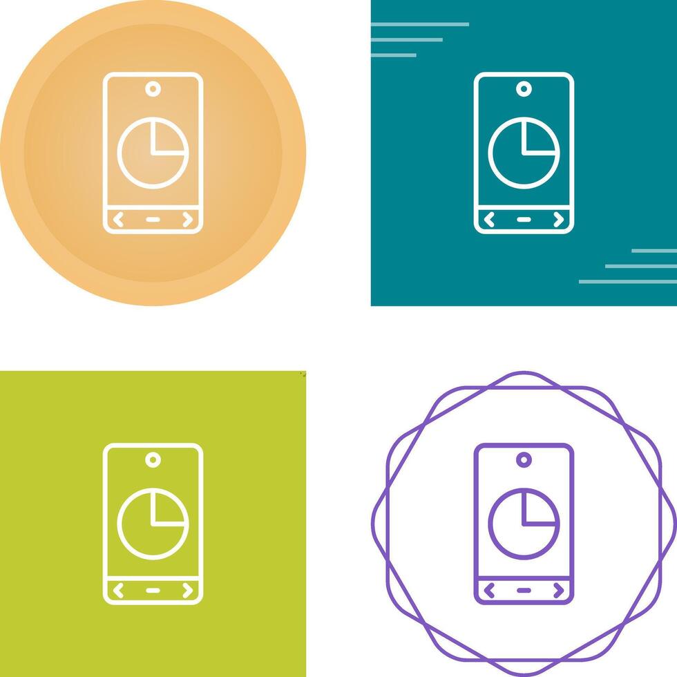 cirkeldiagram vector pictogram